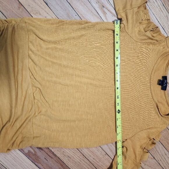 Women's Small Cut Out Pullover Top, Casual Round Neck Long Sleeve Pullover - Picture 9 of 13